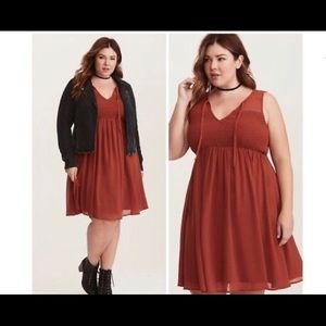 Torrid knee length dress